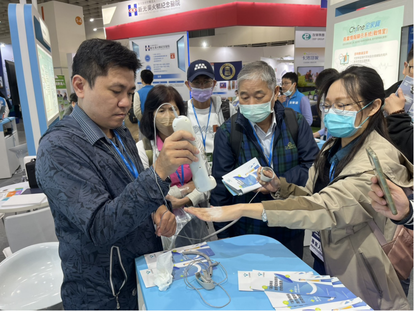 英華達及榮文生醫「2023台灣醫療科技展」成果豐碩